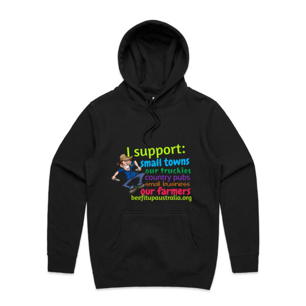 "I support" Unisex Hoodie Thumbnail